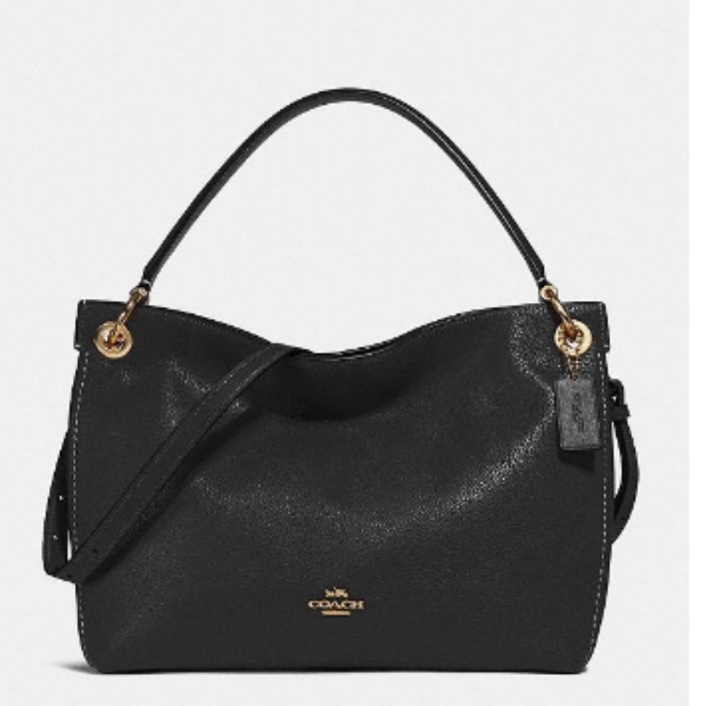 Coach Leather Clarkson Hobo Bag